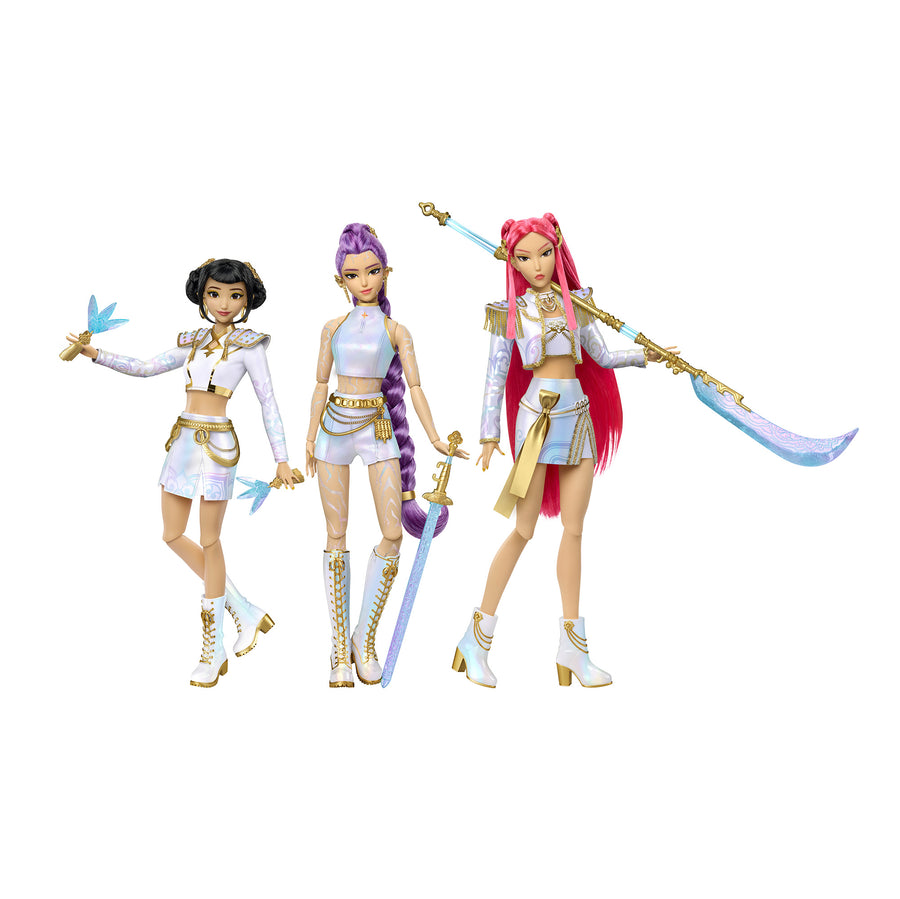 Coffret 3 poupées, tenue du final