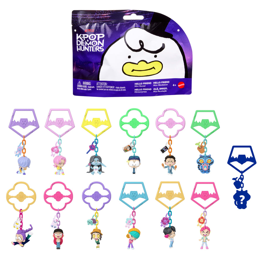Mini figurines porte-clés, second assortiment